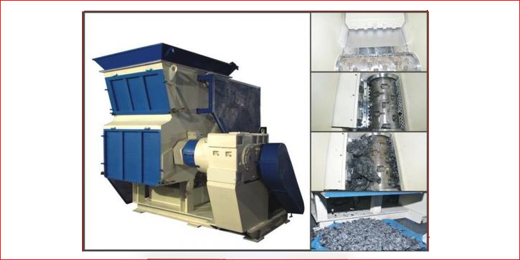 Single Shaft Shredder Machine - Veerkrupa Enterprise